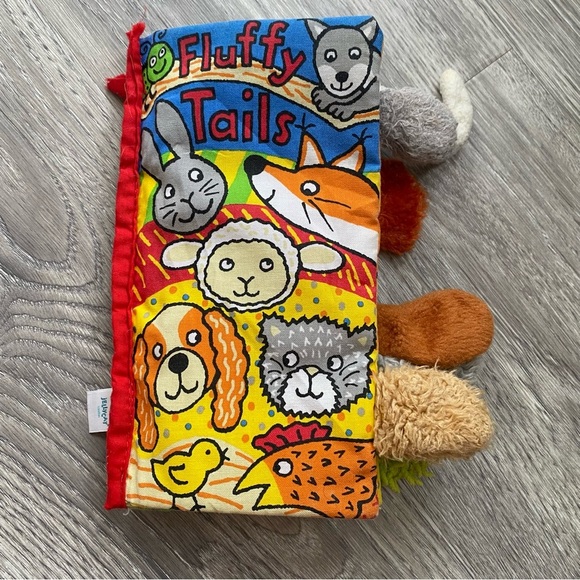 Jellycat Other - Jellycat Fluffy Tails Soft Book - Multicolor